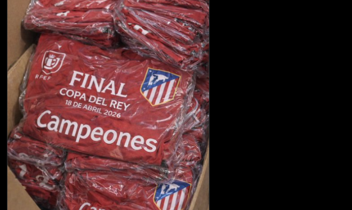 Takie KOSZULKI miało przygotowane Atletico Madryt po ewentualnym triumfie w Pucharze Króla :D